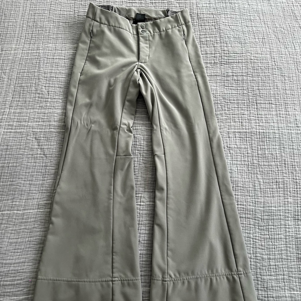 The North Face Women's Light Beige Flared Ski Pants